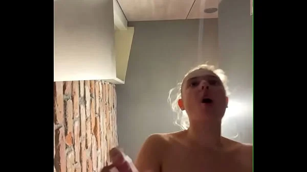 Watch how my tits shake while I'm being fucked by a big cock