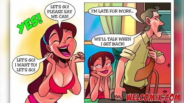 At the nude beach Part 1 - The Naughty Home Tittle 9